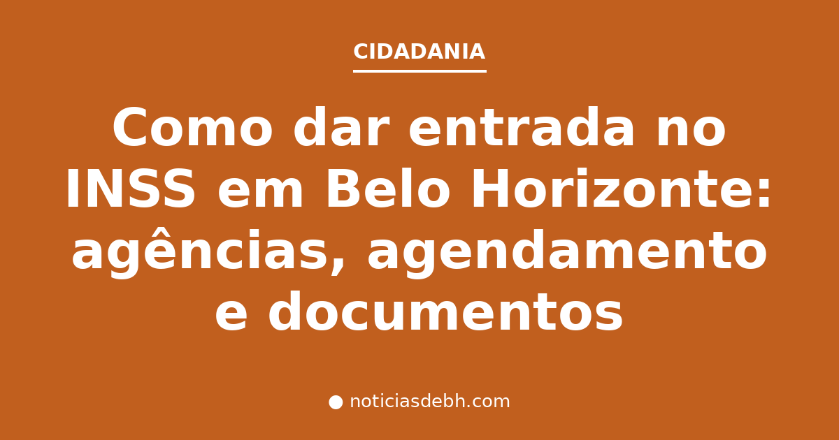 Pessoa usando o aplicativo Meu INSS para agendar atendimento em Belo Horizonte