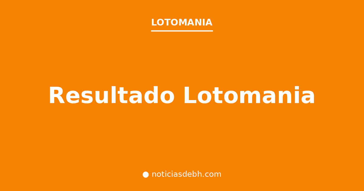 Resultado Lotomania